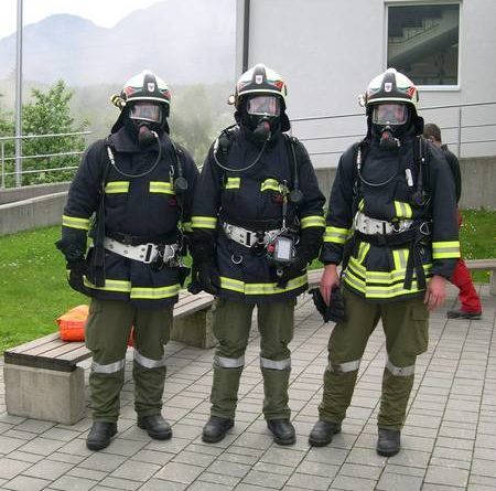Brandschutzübung Feuerwehren aus Oberlangkampfen, Niederbreitenbach und Kufstein