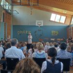 Dank und Anerkennung: Waltraud Strubreither verabschiedet sich von der Volksschule Oberlangkampfen