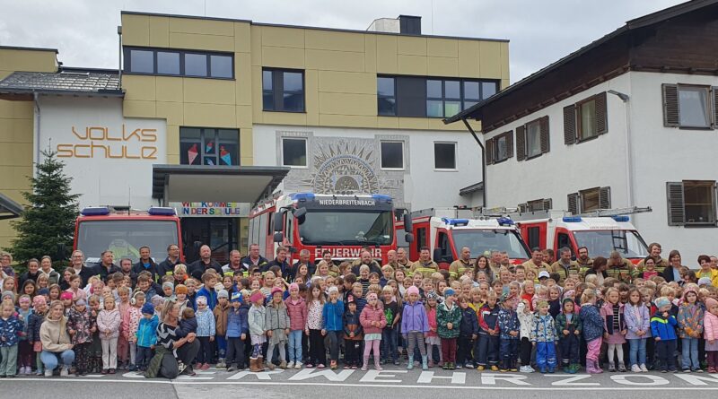 Räumübung der Feuerwehr