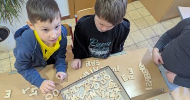 Buchstabenerarbeitung in der 1b