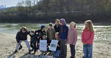 Projekttag „INNsieme“: Die 3a auf den Spuren des Inns<br>