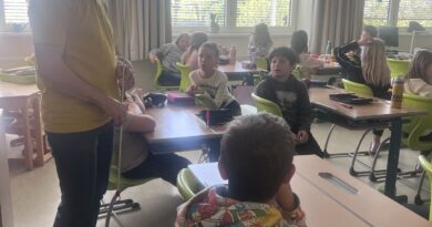 Der Imker an unserer Schule