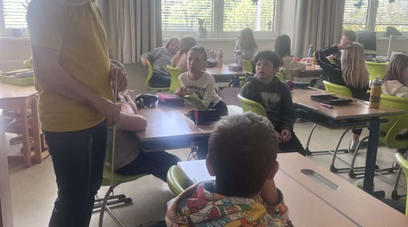 Der Imker an unserer Schule